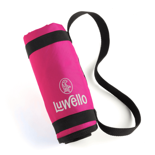 fuchsia_training_mat_for_dogs_rolled_up_ready_for_carrying