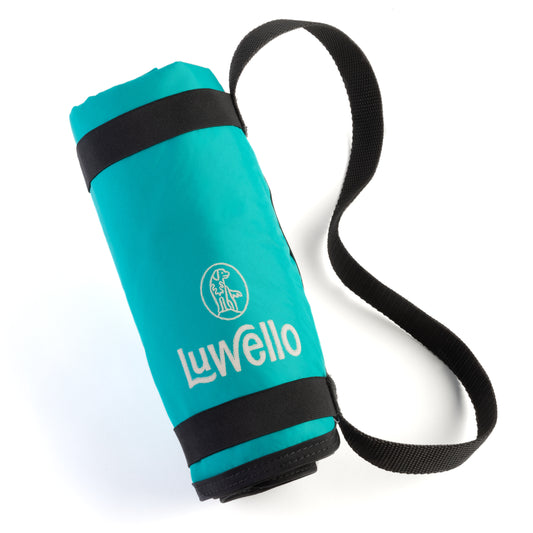 Small Luwello settle mat for puppy cafe training