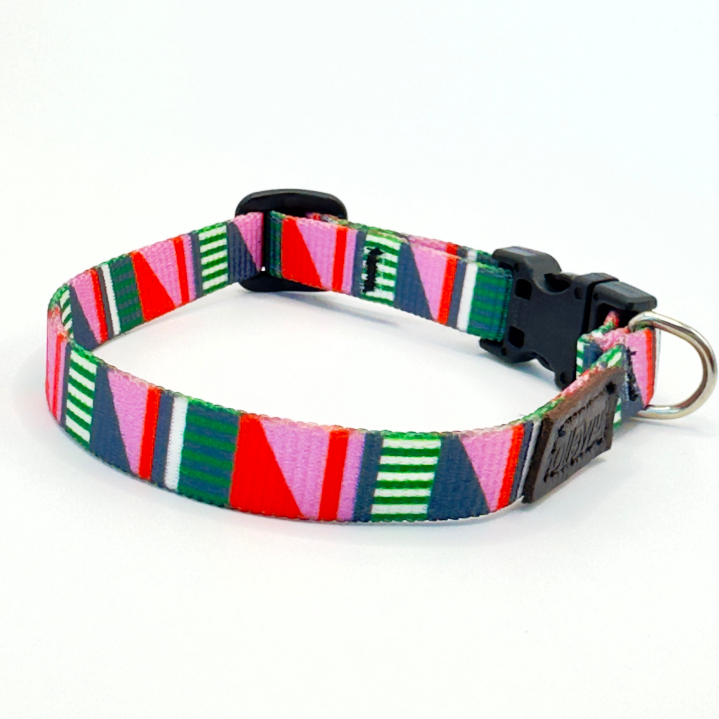 1/2 Dog Collar Geometric Luwello