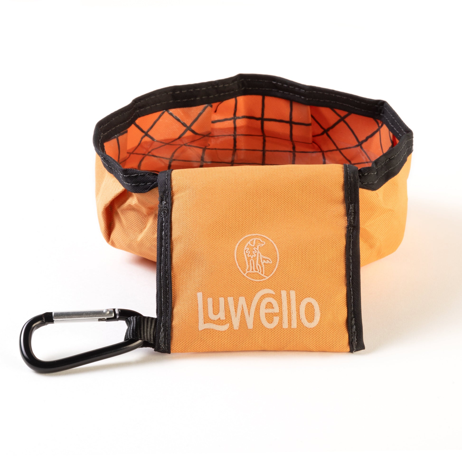 collapsible dog bowl with carabiner