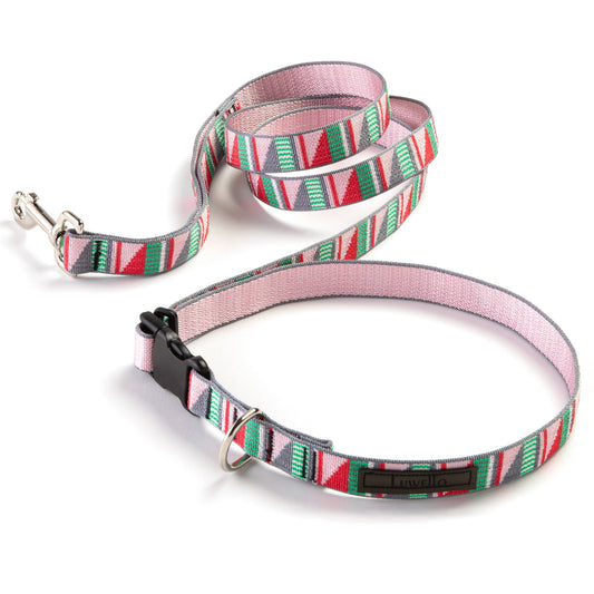 Pink Hands Free Belt Leash